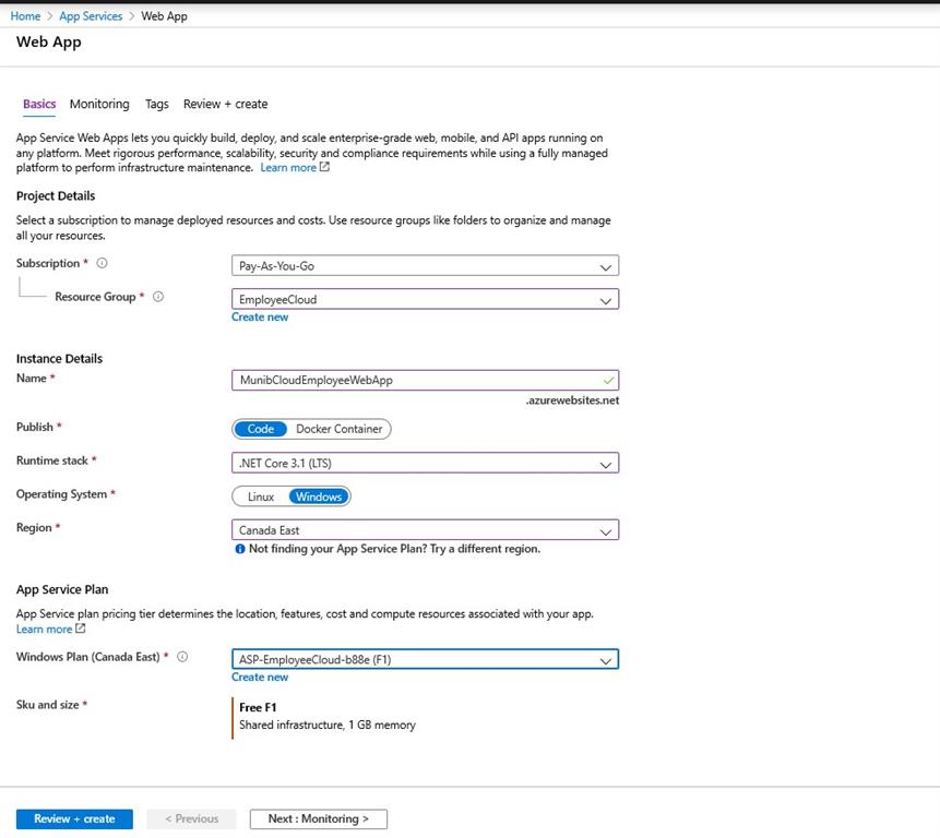 Building The .NET Cloud Application